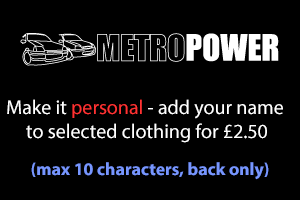 metropower clothing personalisation
