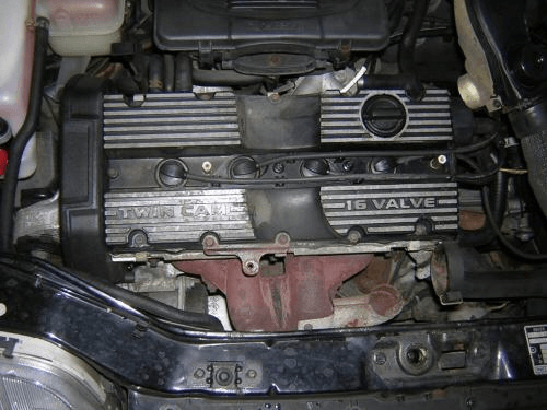 k-series 16 valve spi engine cam cover removed