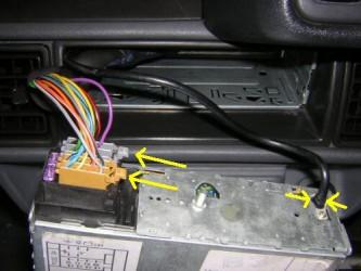 head unit ISO block removal
