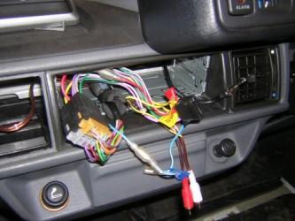 rover metro ISO wiring hardness connected to car loom