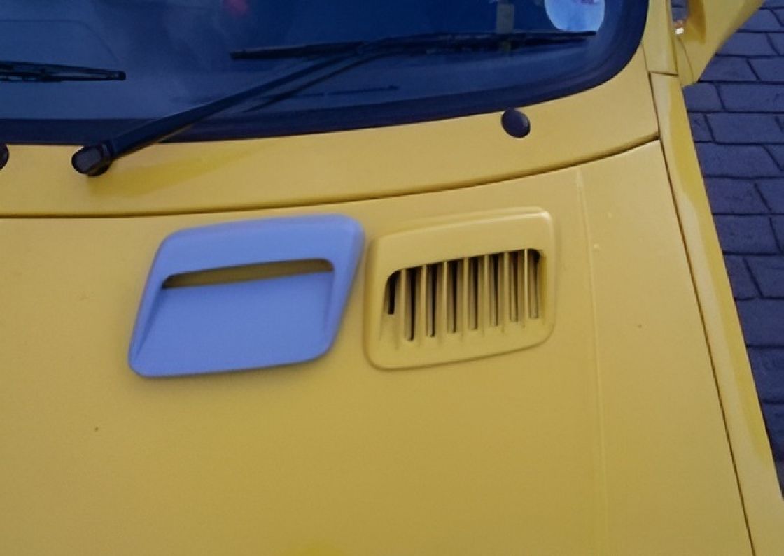 Smoother bonnet vents