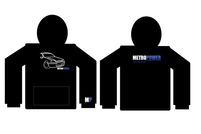 MetroPower Hoodie Rover 100 edition